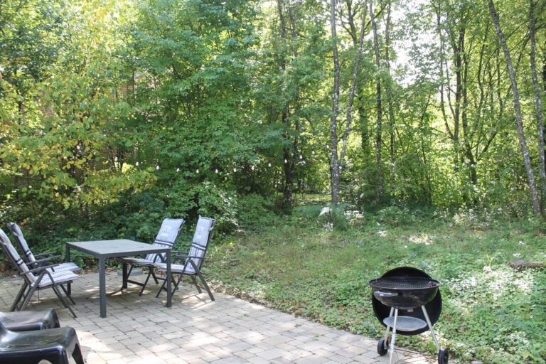 Barbecue op het terras